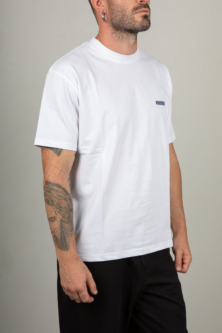 T-Shirt WOODBIRD-BIANCO 2536-410