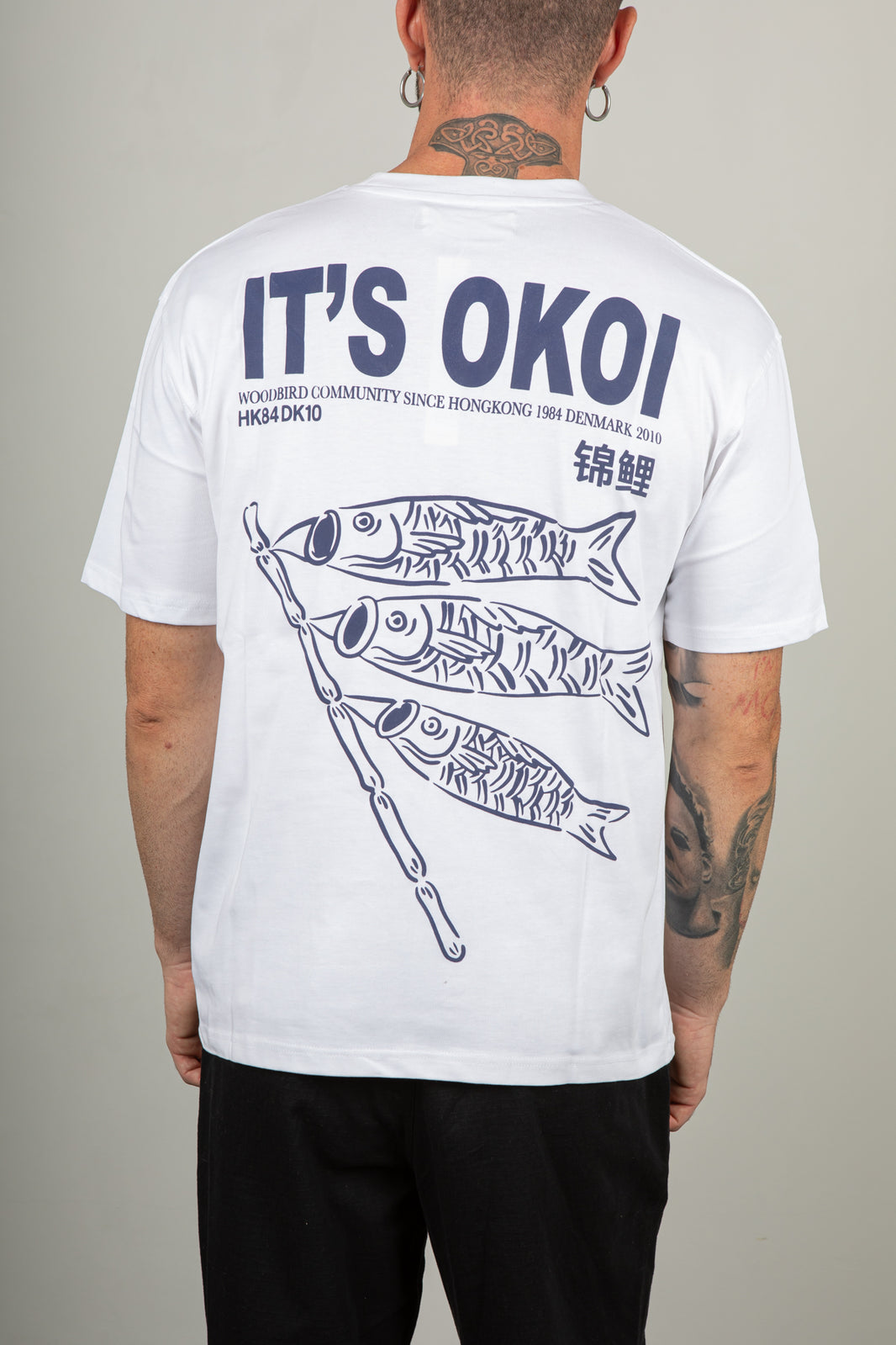 T-Shirt WOODBIRD-BIANCO 2536-410