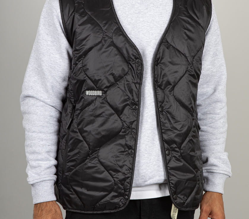 Gilet WOODBIRD-NERO 2436-971