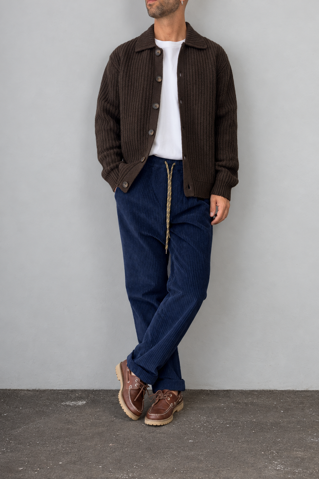 Pantalaccio in velluto rocciatore S001 - PAZ85ROC NAVY