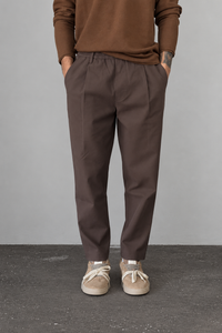 Pantalone  WOODEN - OSAKA W7668 MORO