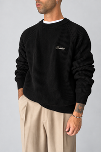 Maglione oversize PROHIBITED - CAMPUS BLACK