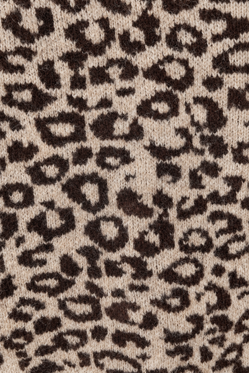 Cardigan Leopard WOODBIRD - 2636-813 SAND FUDGE