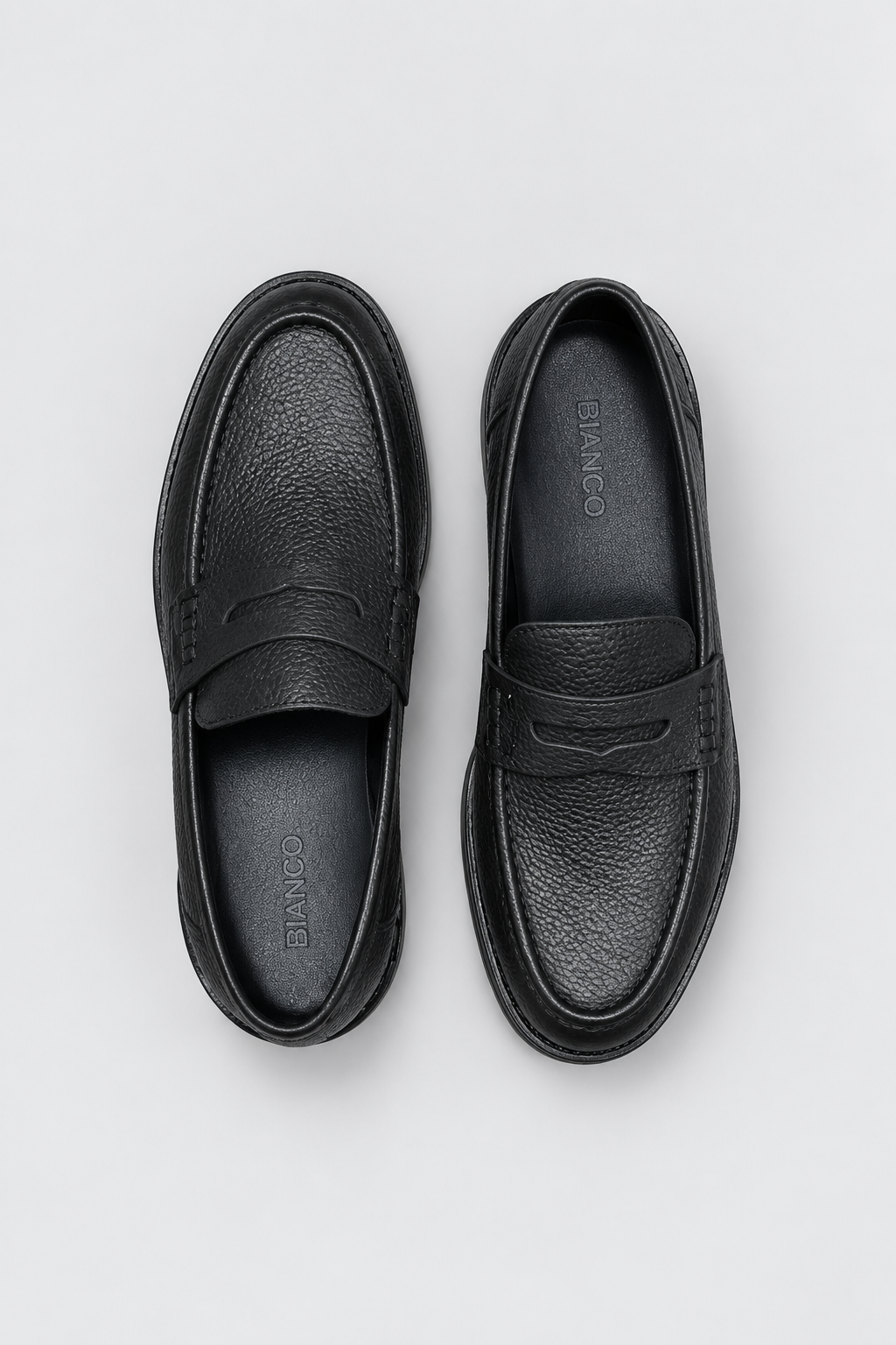 Mocassino Penny BIANCO - BIAJEFF NERO