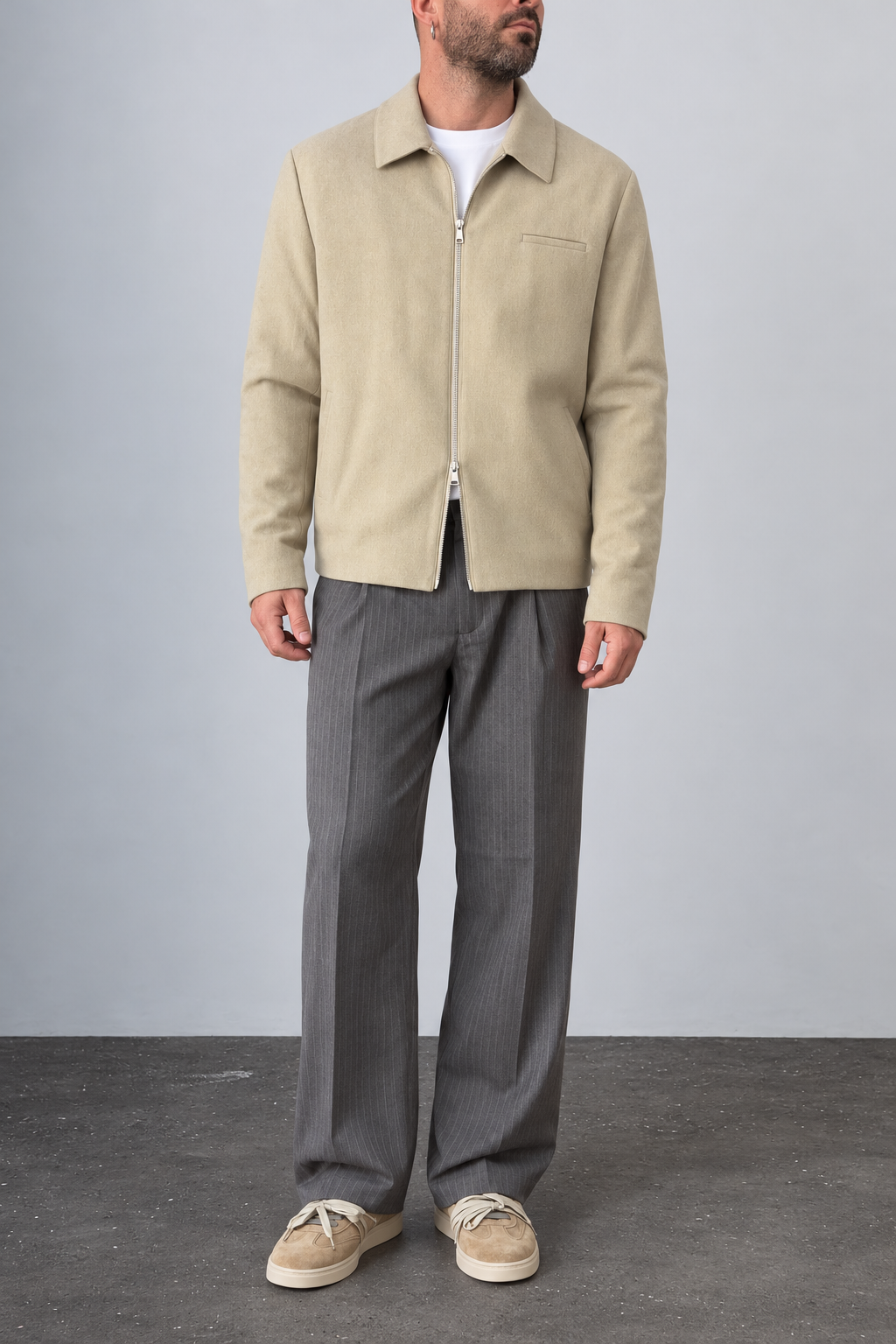 Giubbino TELAMIRA - STG06311 BEIGE
