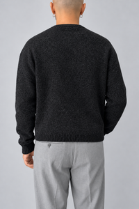 Maglione in ciniglia GIANNI LUPO - GL525S NERO