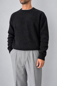 Maglione in ciniglia GIANNI LUPO - GL525S NERO