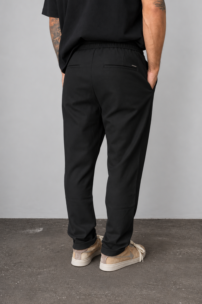 Pantalaccio in flanella GIANNI LUPO - GL5249BD NERO
