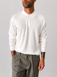 Polo manica lunga GIANNI LUPO - GL33762 WHITE