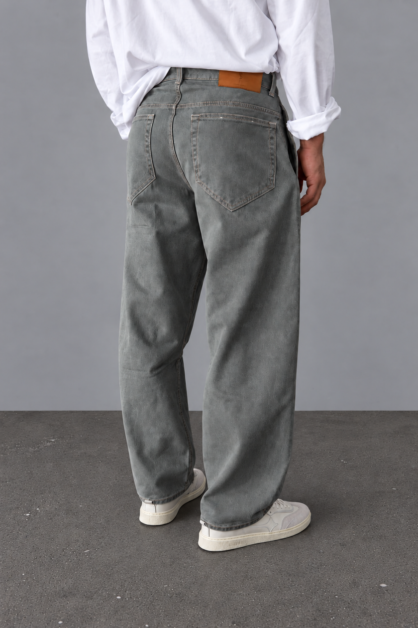 Pantalone WOODEN - BALLOON GRIGIO