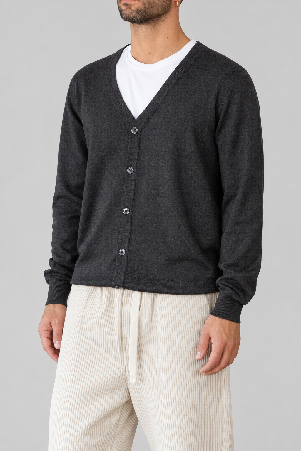 Cardigan TELAMIRA-NERO MV034