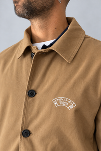 Giacca camicia WOODEN - LEEDS CAMMELLO