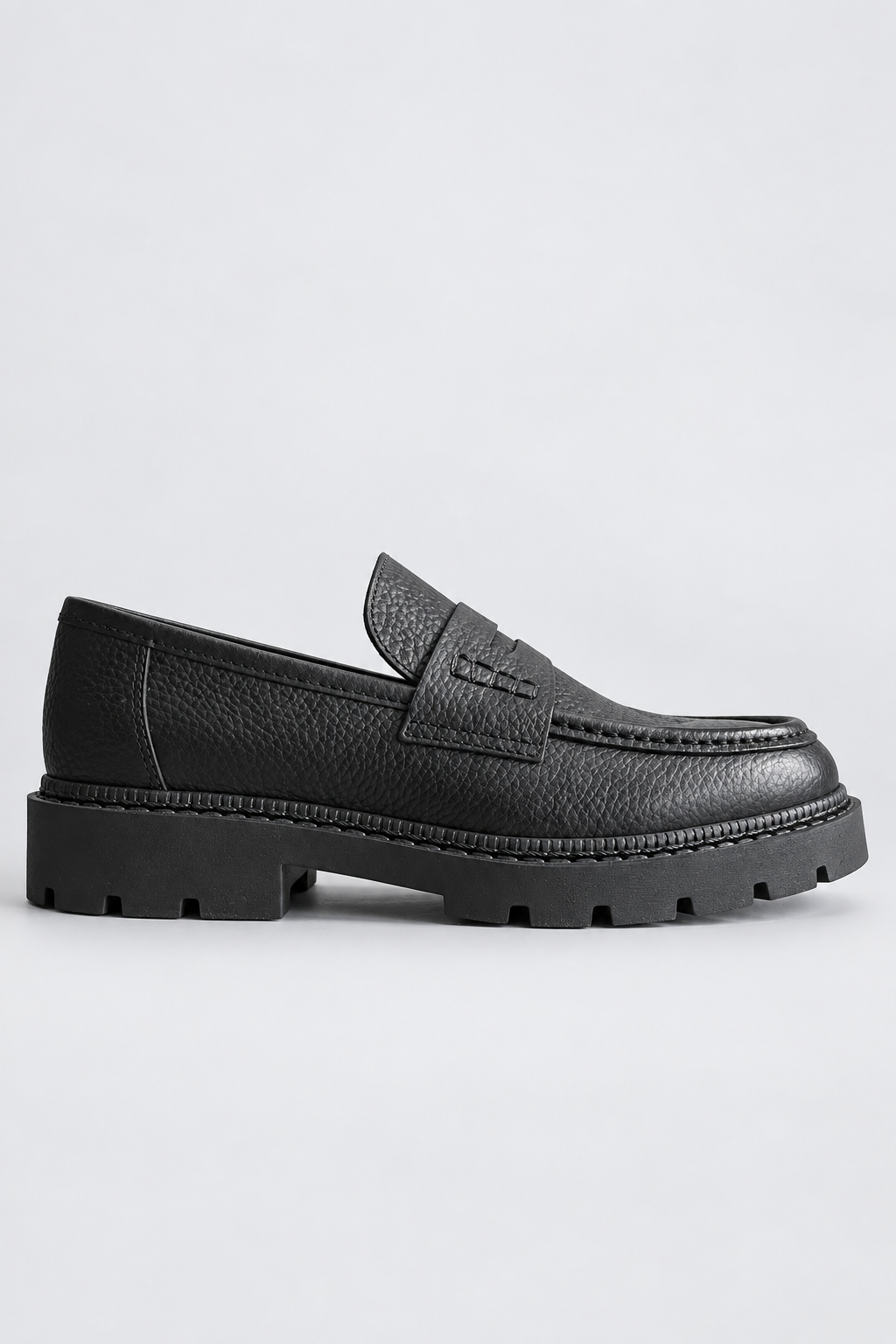 Mocassino Penny BIANCO - BIAJEFF NERO
