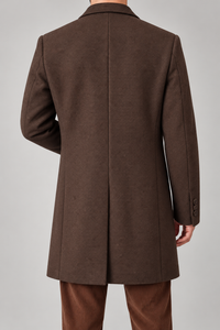 Cappotto monopetto GIANNI LUPO - GL7035H GRIGIO MARRONE