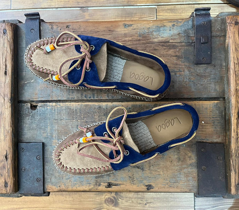 Lagoa Nautico Colors-Suede-Navy/Arena/mink