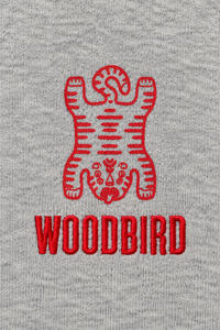 Felpa tiger WOODBIRD - 2636-600 GRIGIA