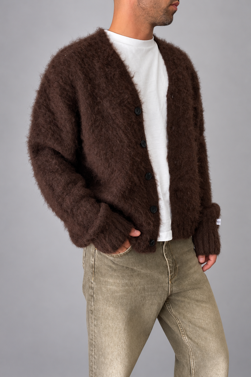 Cardigan DRDENIM - DIG BROWN