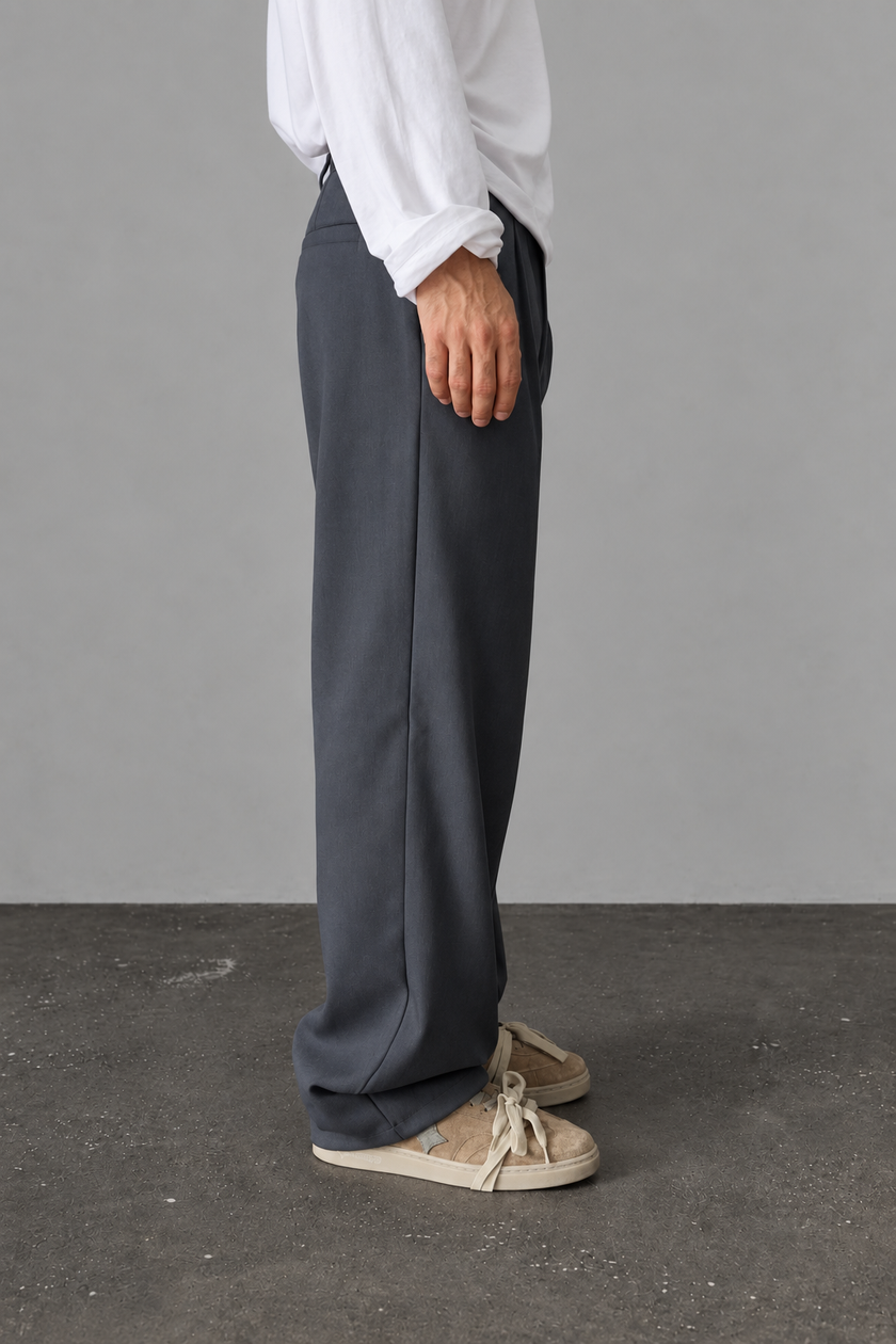 Pantalone Nickle WOODBIRD - 2616-206 SLATE BLUE