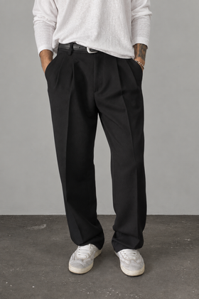 Pantalone palazzo STILOSOPHY - FORTALEZA NERO