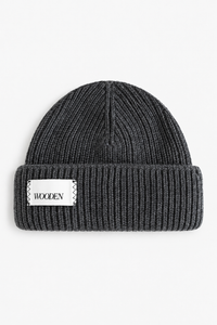 Beanie WOODEN - DOLOMITI ANTRACITE