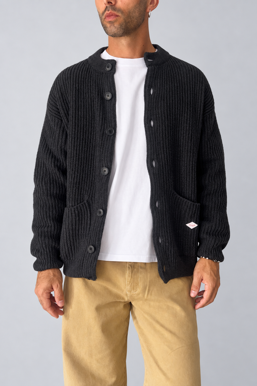 Cardigan WOODEN - CORTINA ANTRACITE