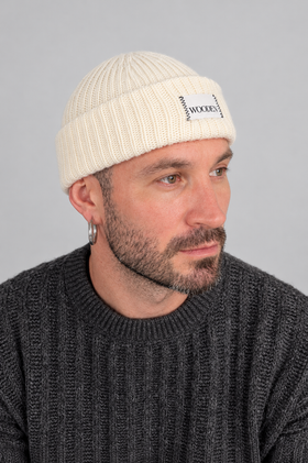 Beanie WOODEN - DOLOMITI PANNA
