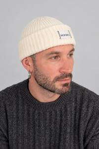 Beanie WOODEN - DOLOMITI PANNA