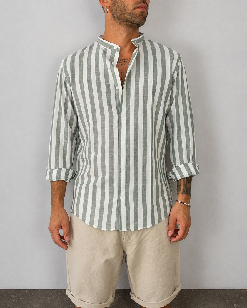 Camicia TELAMIRA-56044 VERDE