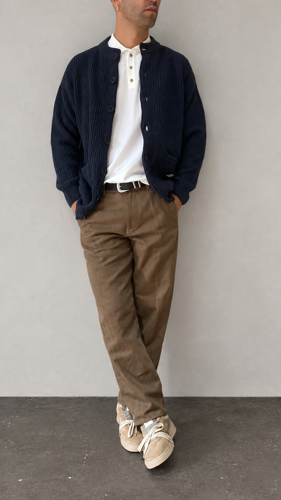 Pantalone chino loose PONT - MELEDA RBVNOC