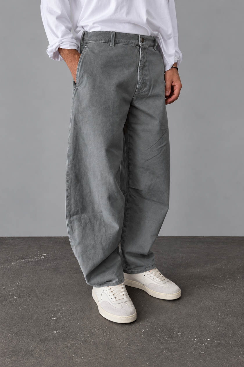 Pantalone WOODEN - BALLOON GRIGIO