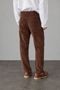 Pantalone 5 tasche in velluto GIANNI LUPO - GL6227Q COFFEE