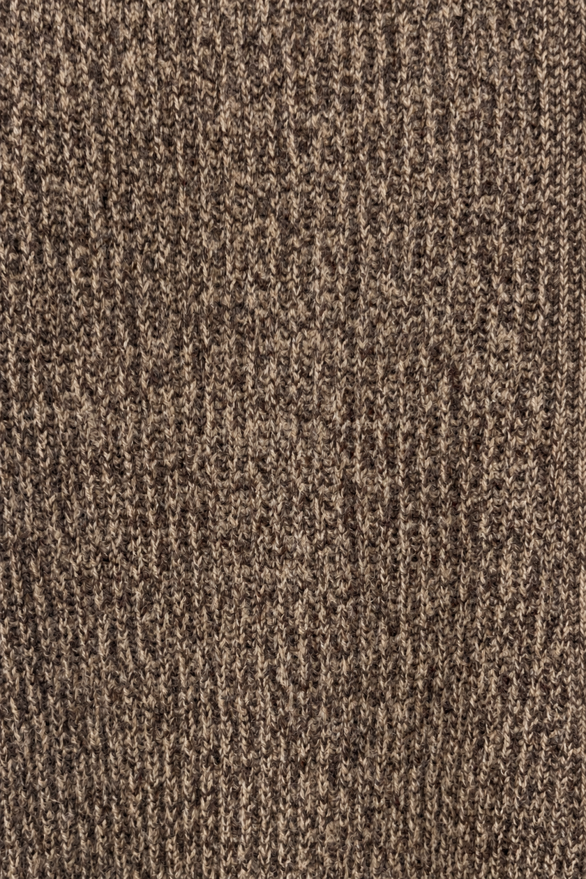 Cardigan mouliné HAMAKI-OH - 3224H MARRONE