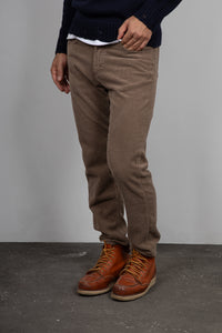 Pantalone in velluto PONT - RV5FAN YELLOWSTONE FANGO