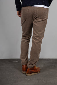 Pantalone in velluto PONT - RV5FAN YELLOWSTONE FANGO