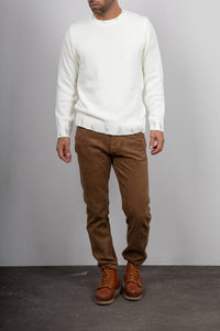 Pantalone in velluto PONT - RV5CAR YELLOWSTONE CARAMELLO