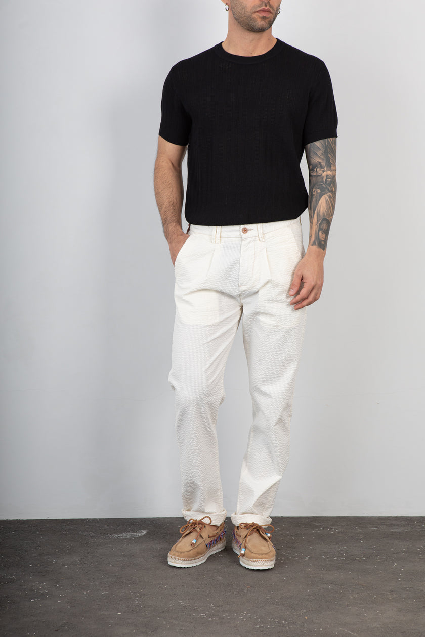 T-shirt traforata GIANNI LUPO - GL35338 NERO