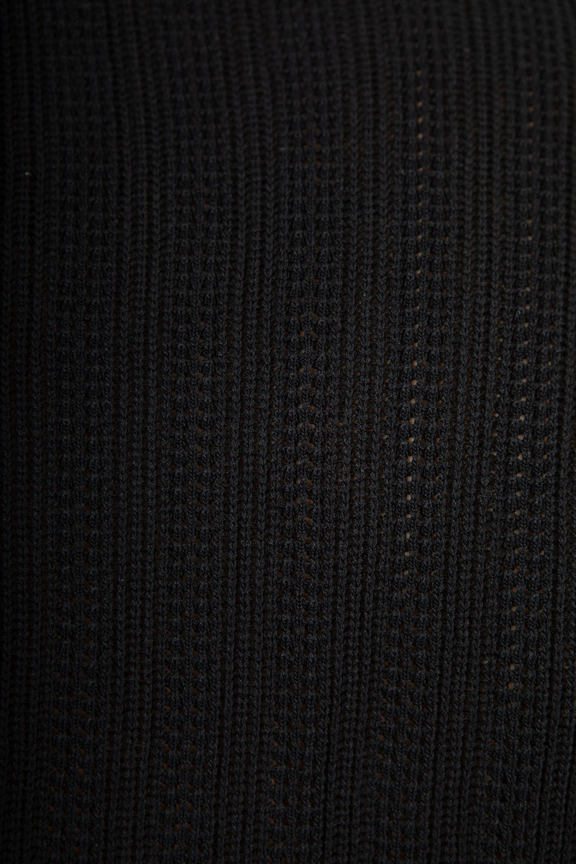 T-shirt traforata GIANNI LUPO - GL35338 NERO