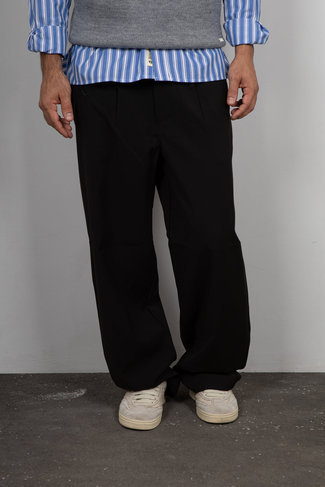 Pantalone WOODBIRD-Nero 2546-200