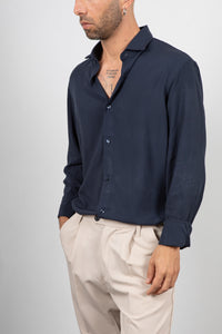 TELAMIRA-VENTURA BLACK shirt 100% VISCOSE 