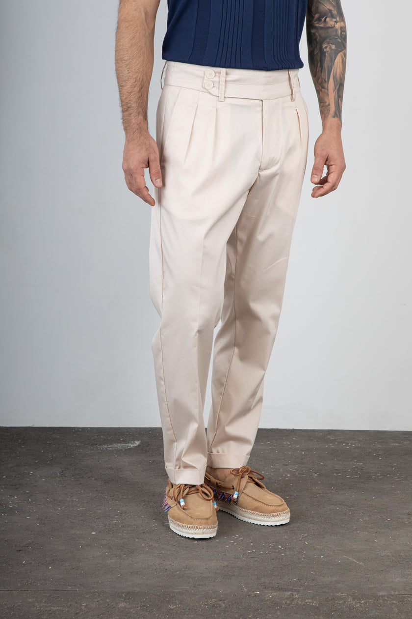 Pantalone SQUAD2 - CREMONINI BURRO