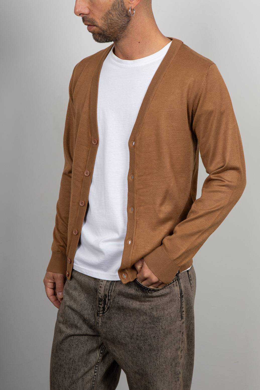 Cardigan TELAMIRA-CAMEL MV034