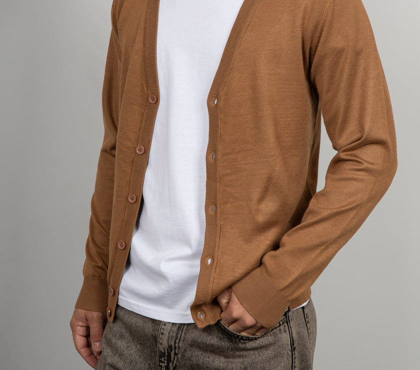 Cardigan TELAMIRA-CAMEL MV034