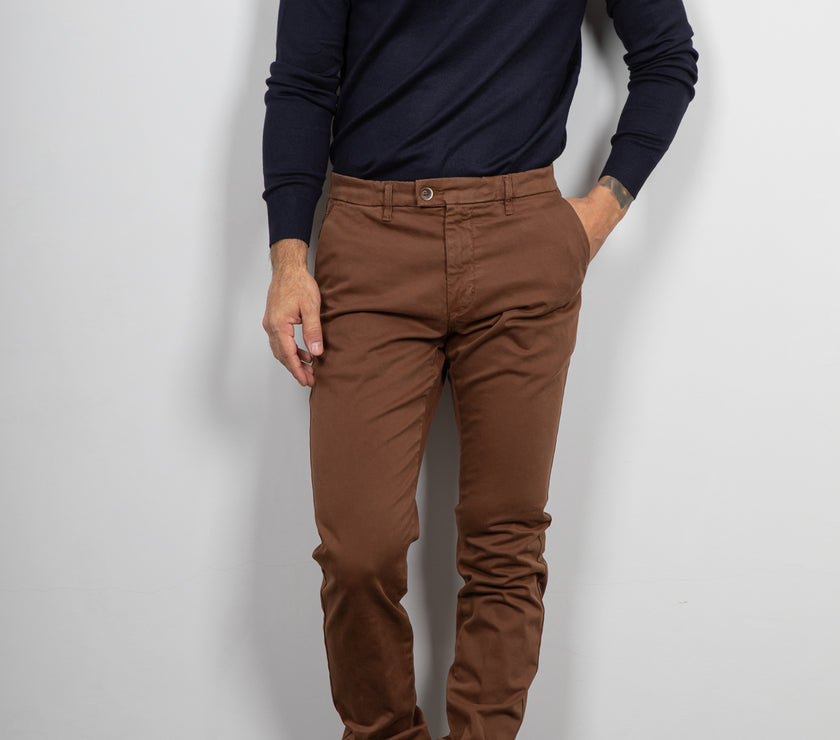 Maglione collo alto in viscosa LANDEK - NAVY L-208