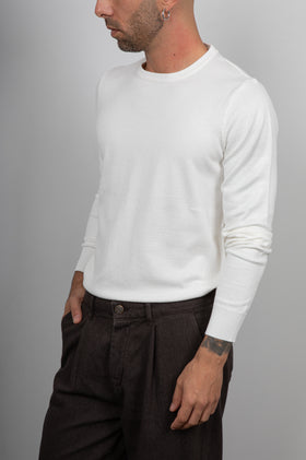 Maglione girocollo in viscosa LANDEK - PANNA L-207