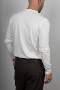 Maglione girocollo in viscosa LANDEK - PANNA L-207