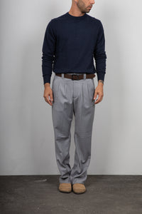 Maglioncino in cotone lino LANDEK - NAVY LP251036A