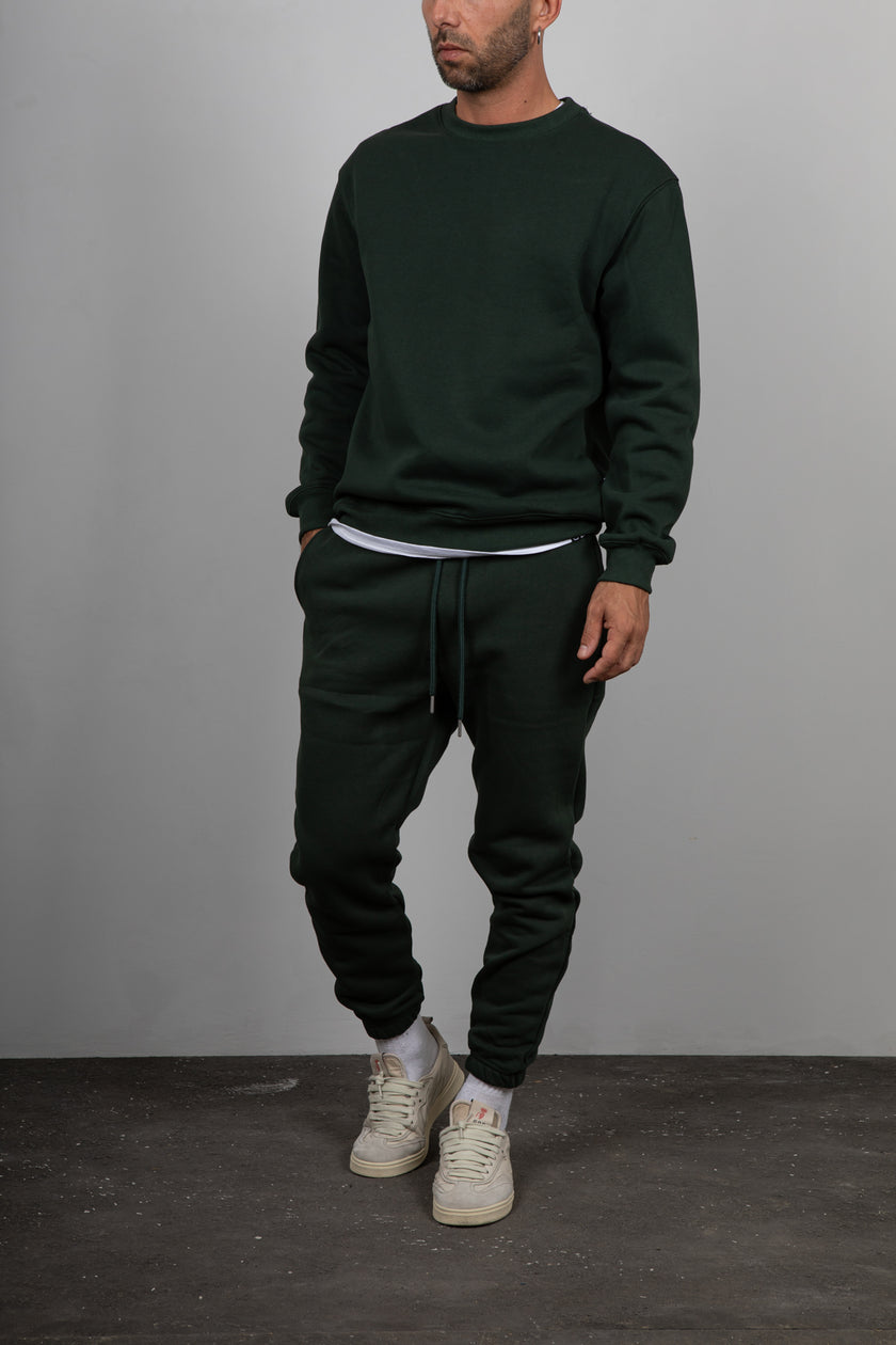 Pantalone  Felpato TELAMIRA- VERDE BTF0033