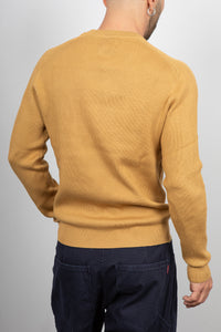Maglione viscosa costa inglese GIANNI LUPO - SENAPE GL35213GZ