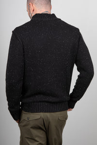 Maglione half zip INDICODE - NERO 35-862