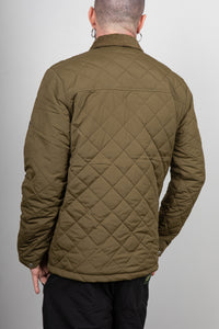 Giacca trapuntata INDICODE - DARK OLIVE 15-987